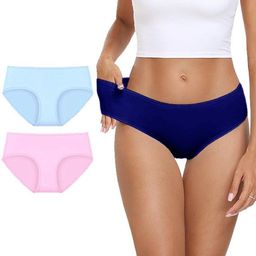 Diving Deep Pack Of 3 Cotton Hipster Briefs DD227 07, BP, Blue New Pant_ies_3 PC_XXL-image-62