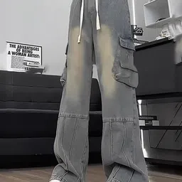 KPOP Men Comfort Loose Fit Trousers-image-23