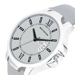 WATCHSTAR Men Patterned Dial & Straps Analogue Watch Matrix Grey image 2
