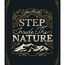 Inephos Black & Beige Printed Long Lasting Wall Poster-image-114
