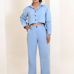 ANISH BY AHINSA Pure Cotton Shirt With Trouser Co-Ords-picture-51
