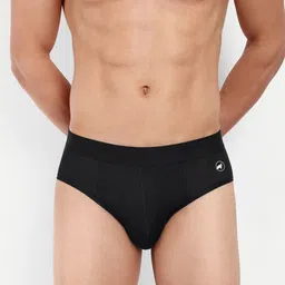 LOGGERHEAD Cotton Mid-Rise Basic Briefs VANumber: LHMB002-Black-image-9