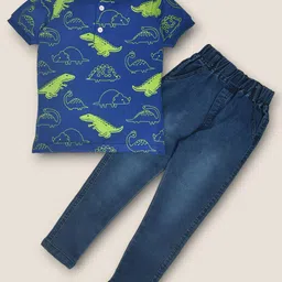 BAESD Boys Printed T-shirt with Trousers-image-86