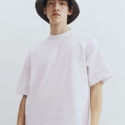 TOGS & TERRE Classic Drop-Shoulder Sleeves Cotton Oversized T-shirt-image-95