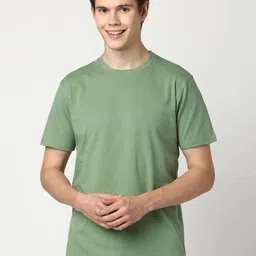 Stitch Hub Men Solid Round Neck Cotton T-shirt-picture-19