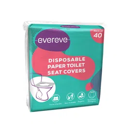 EverEve Comfortable & Easy to Use Disposable Paper Toilet Seat Covers - 40 Sheets-23