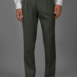 Louis Philippe Men Pleated Trousers-image-67