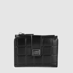 Lino Perros Women Geometric Textured Two Fold Wallet-2