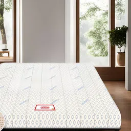 COIRFIT White & Blue 7 Zoned Ergonomic Design Orthopedic Single Size Quilted Mattress-image-81