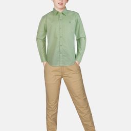 Palm Tree Boys Standard Opaque Printed Casual Shirt-image-57