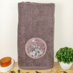 RANGOLI Brown 1 Cotton 450 GSM Bath Towel-image-94