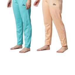 Pack of 2 Women Cotton Relax Fit Pyjama-image-120