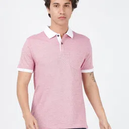 ECOLINE Clothing Men Antimicrobial Solid Polo Collar Organic Cotton T-shirt-image-92