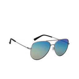 John Jacobs Unisex Aviator Sunglasses with Polarised and UV Protected Lens 222529-24