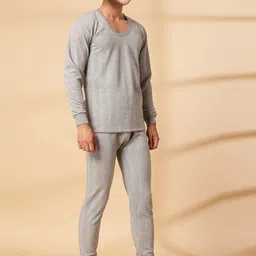 UZARUS Men Striped Thermal Set-image-69
