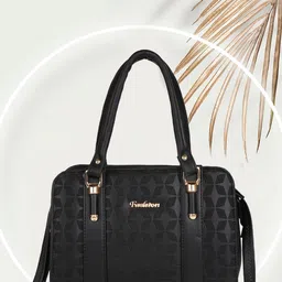 SPOTIC Women Textured Structured Shoulder Bag-image-47