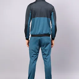 Shiv Naresh Colourblocked Mock Collar Jacket With Track Pants image 5