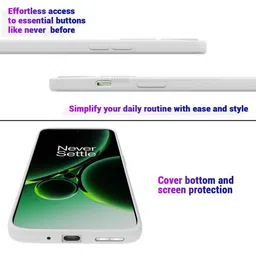 LIRAMARK Solid Oneplus Nord 3 Back Case image 2
