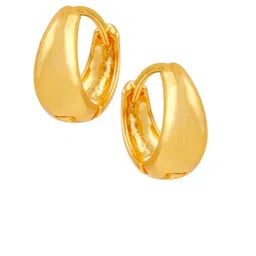 Teeragaj Unisex Stainless Steel Circular Shaped Hoop Earrings-picture-43