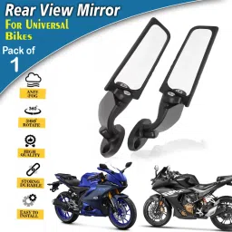 Manual Rear View Mirror For Suzuki, KTM, BMW, Yamaha Universal For Bike-27