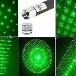 BMC Green Ray Laser Pointer Light Visible Beam with Star Head Caps for Kids & Office image 3