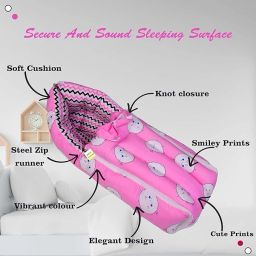 Cotton Infants New Born Baby Care Essential Bedding Set Combo Mosquito Net-17