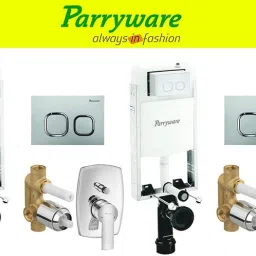 Half Frame Concealed Cistern, with divater body upper crust set of 2 pic 334 Dual Flush Tank-16