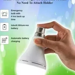 12W Round B22 LED Bulb (White, Single Pack) – 4-Hour Emergency Lighting 4 hrs Bulb Emergency Light-picture-42
