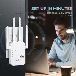 X88 Pro WiFi Extender , Wireless Repeater Up to 50 Meter and 20 Devices Data Card(White) Data Card image 4