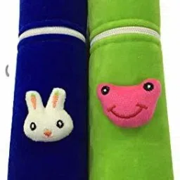 New Born Baby Soft Velvet Milk Feeding Bottle Zip Cover with Attractive Cartoon on The Front Suitable for 240ml (Pack of 2)-picture-4