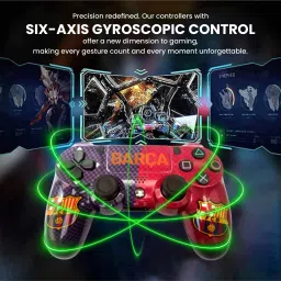 HG WORLD PS4 Controller DualShock 4 Wireless Playstation Controller for PC Bluetooth Gamepad image 3