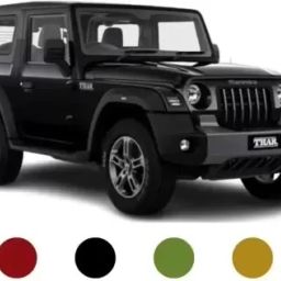 Premium Black Thar: Diecast Metal Toy Car with Openable Doors-image-20