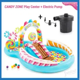57149NP Candy (IND*711) Zone Play Centre With Pump Inflatable Swimming Pool-26