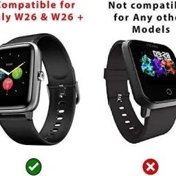 SANNO WORLD Power Sharing Cable 6.5 A 0.5 m Fast Magnitic Charger Cable Adaptor for Smart Watch W26 and W26+ (NOT SUPPPORT other models) image 5