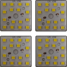 4 Pcs 15 Watt MCPCB LED Bulb Raw Material CoolDay WHITE Color Light Electronic Hobby Kit-27