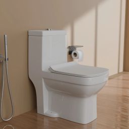 S-trap 2105. Spenta CERAMIC FLOOR MOUNT ONE PIECE WESTERN TOILET Western Commode-image-93