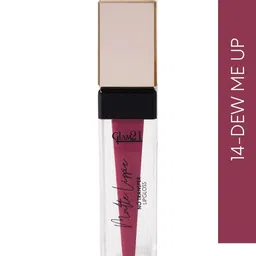 GLAM21 Matte Lippie Lightweight Creamy No-Transfer Lip Gloss 4g - Dew Me Up 14-36