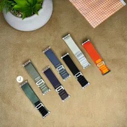 onefit Alpine Loop - Nylon Band for Apple Watch 42mm/44mm/45mm/49mm (Only Alpine Loop, Watch NOT Included) Smart Watch Strap image 3