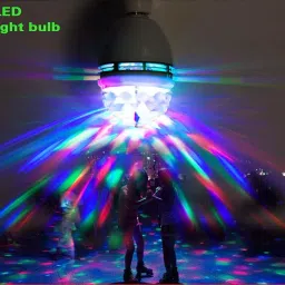 IIX -232-UM-Party Lamp Crystal Rotating Bulb Disco Ball Set-32