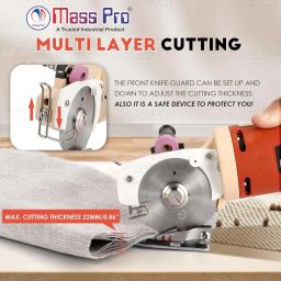 Electric Rotary Fabric Cutter Multi-Layer Electric Fabric Scissor Rotary Fabric Cutter-image-69