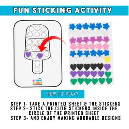 My House Teacher Kids 3 in-1 Activity Set with Sticking Tracing Colours & Sequencing Skill image 4