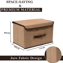 Kuber Industries Brown Set of 4 Regular Drawer Organiser Organisers image 4