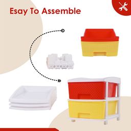 Kuber Industries White Set of 1 Reusable Drawer Organiser Organisers image 2