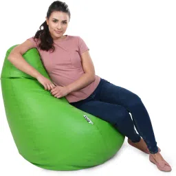 XL Classic Neon Green Teardrop Bean Bag With Bean Filling-picture-21