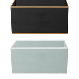 Kuber Industries Set Of 4 Solid Multipurposes Rectangular Foldable Storage Box image 2