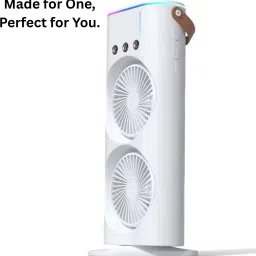 Double Ended Spray Fan, Cold Air Fan, 2025 New 3 Gears USB Rechargeable Mist fan 3 Blade Table Fan-image-18