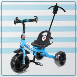 STP G LIGHT BLUE COLOR PARENT HANDLE FOR KIDS AND BABY -07 Tricycle-image-68