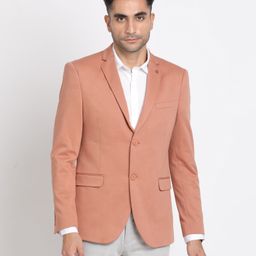 turtle Men Solid Single Breasted Casual Blazer-picture-15