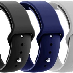 AOnes Pack of 3 Silicone Belt Watch Strap for Boat Wave Spin Voice Smart Watch Strap-16