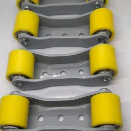 Single Wheel Bed Drawer Flat Castor Wheel With Bearing (22 mm, 350 kg Capacity) Fixed Furniture Caster-image-75